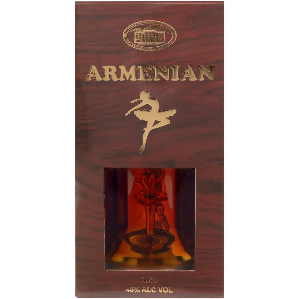 Бренді Proshyan Armenian Хент 15 років 40% 0.5 л в коробці - фото 8