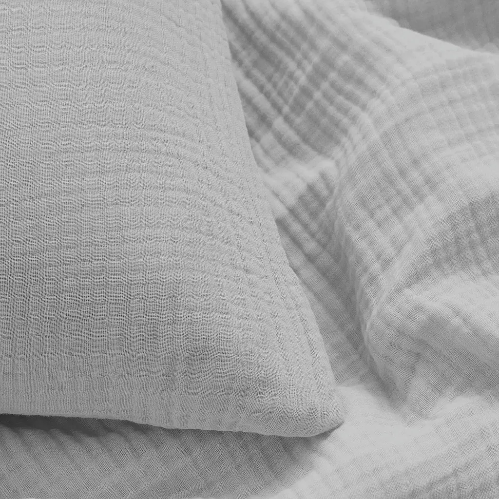 Наволочка Cosas Graphite муслінова 40х60 см графітова (023Muslin_Graphite_40x60) - фото 2