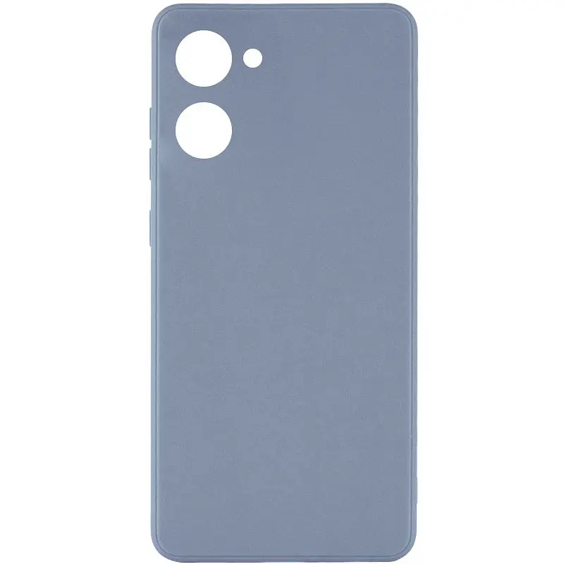 Силіконовий чохол Candy Full Camera для Realme C55 Сірий / Smoky Gray - фото 1