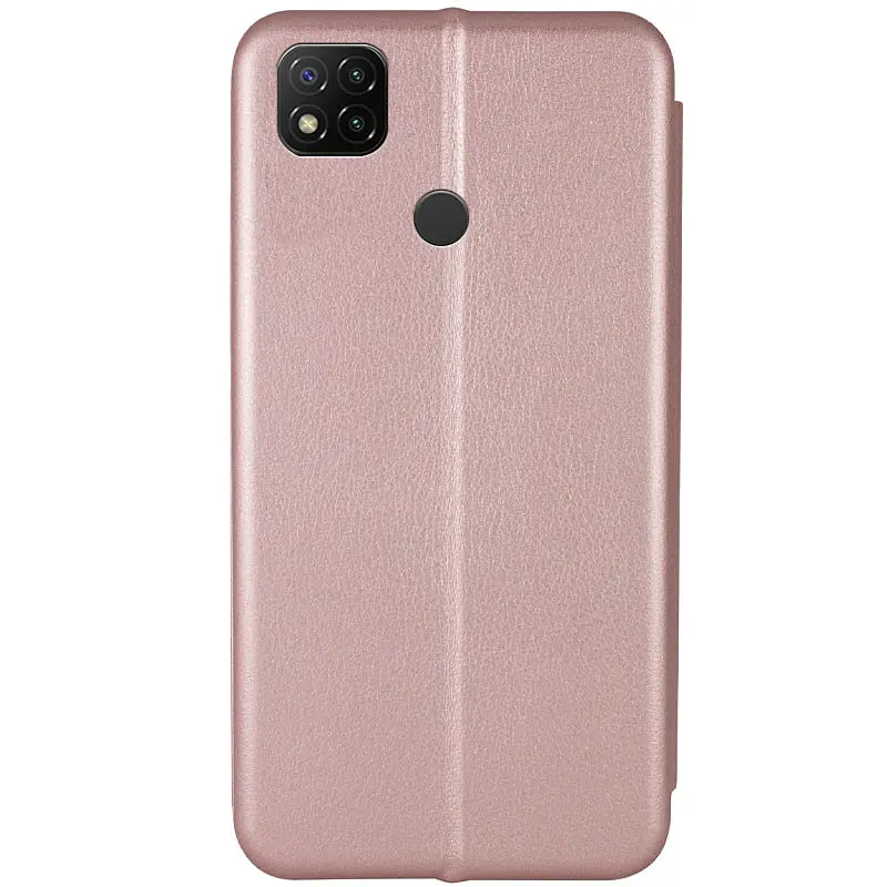 Шкіряний чохол-книжка Classy для Xiaomi Redmi 9C / 10A Rose Gold - фото 2