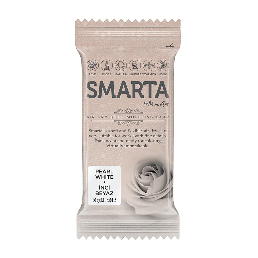 Пластика самозастигаюча Smarta перламутрова 60 г - фото 2