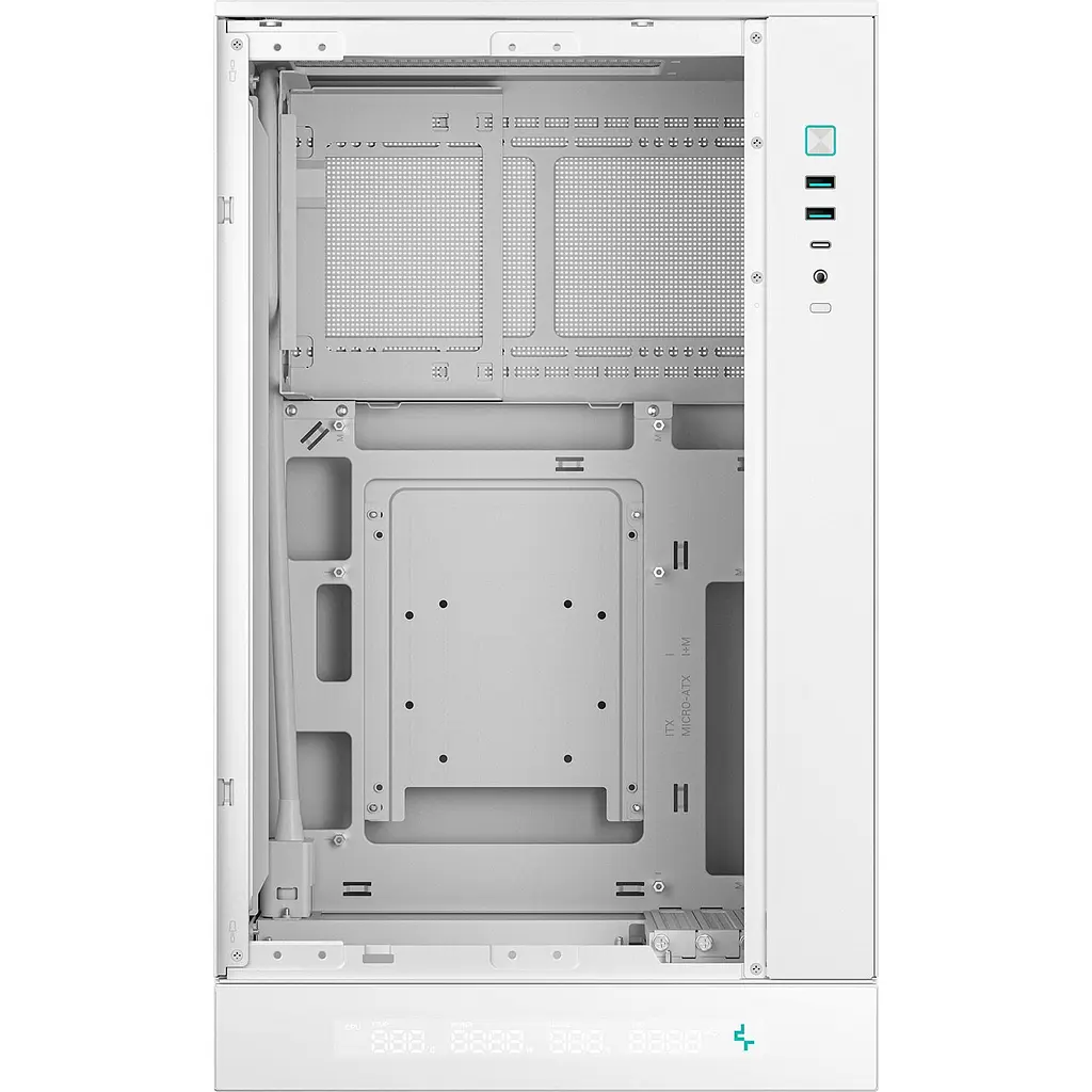 Корпус Deepcool CH270 Digital White (R-CH270-WHNDM0-G-1) [146733] - фото 6