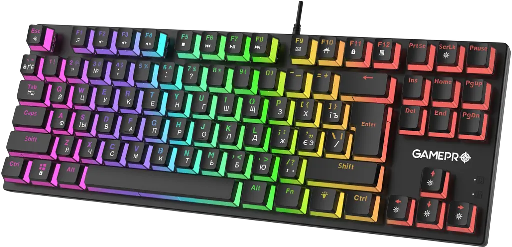 Клавиатура GamePro MK80R RGB Black - фото 3