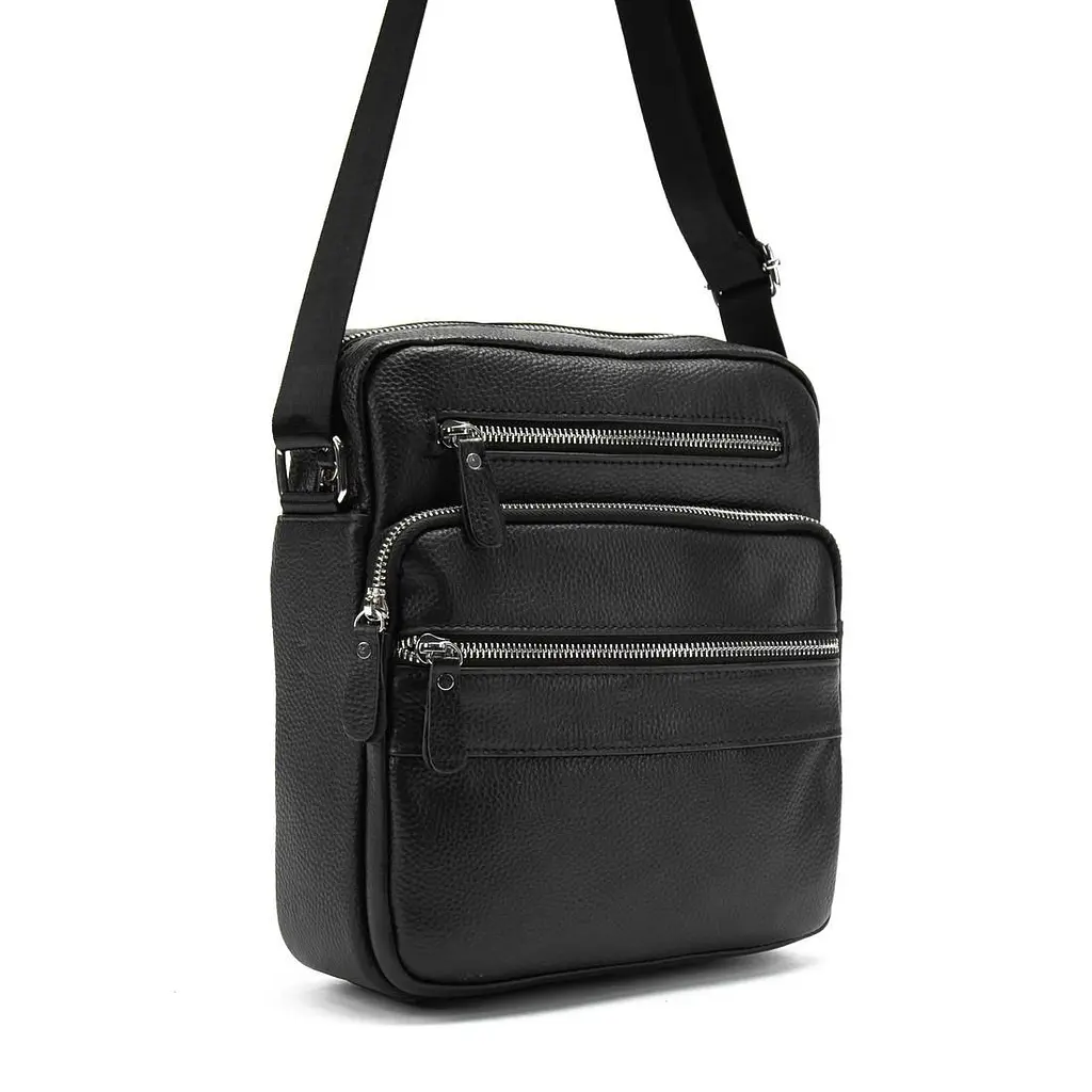 Чоловіча шкіряна сумка через плече Tiding Bag M56-9981A - фото 5