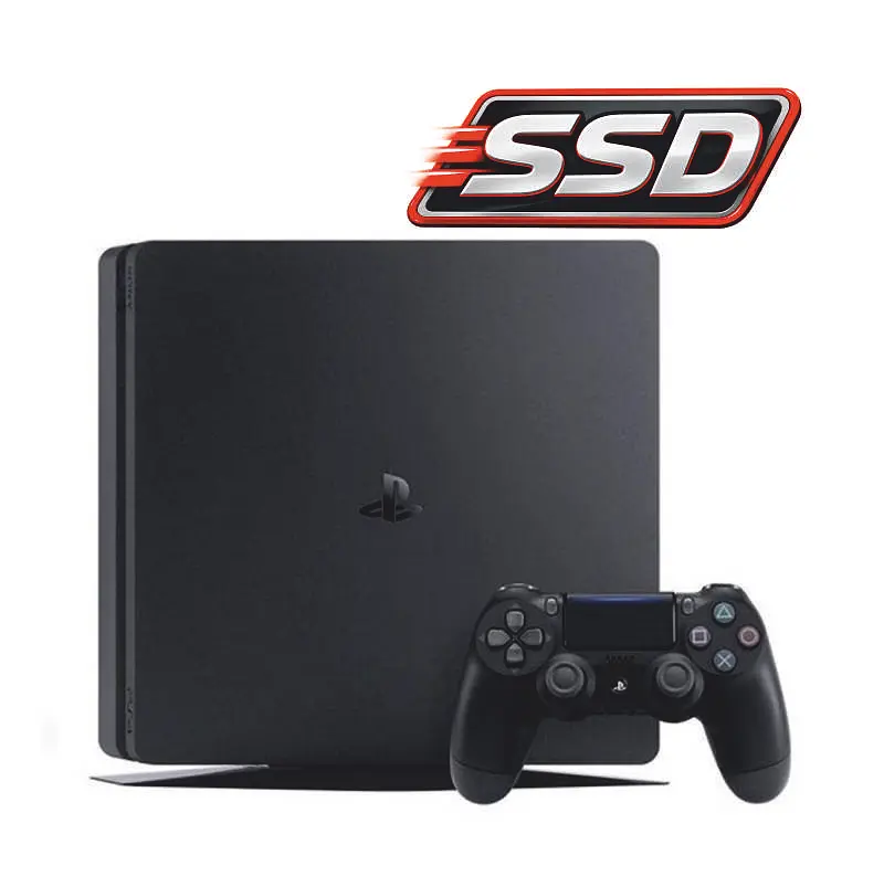 Консоль Sony PlayStation 4 SLIM 1TB SSD Black обслугована + Геймпад бездротовий DualShock 4 + гарантія Б/В - фото 2