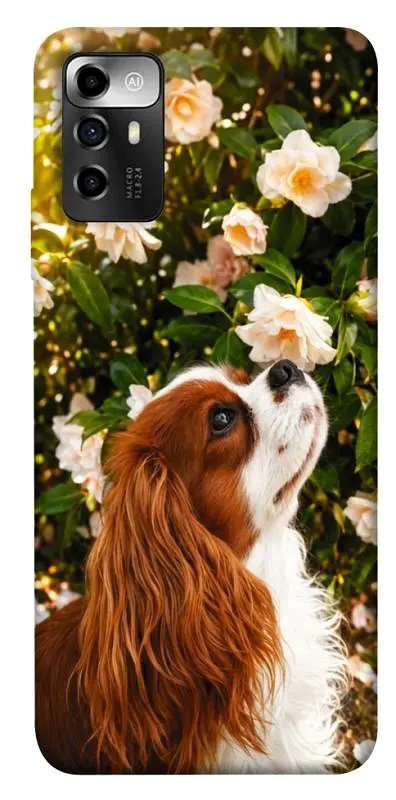 TPU чохол Demsky Flower spaniel для ZTE Blade A72