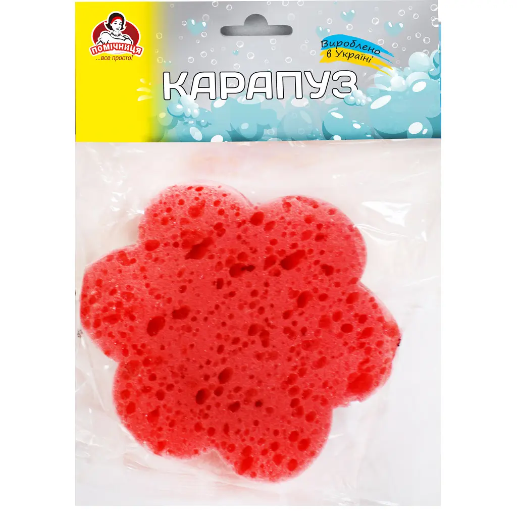 Губка для купання Помічниця Карапуз В асортименті (4820164965221) - фото 5