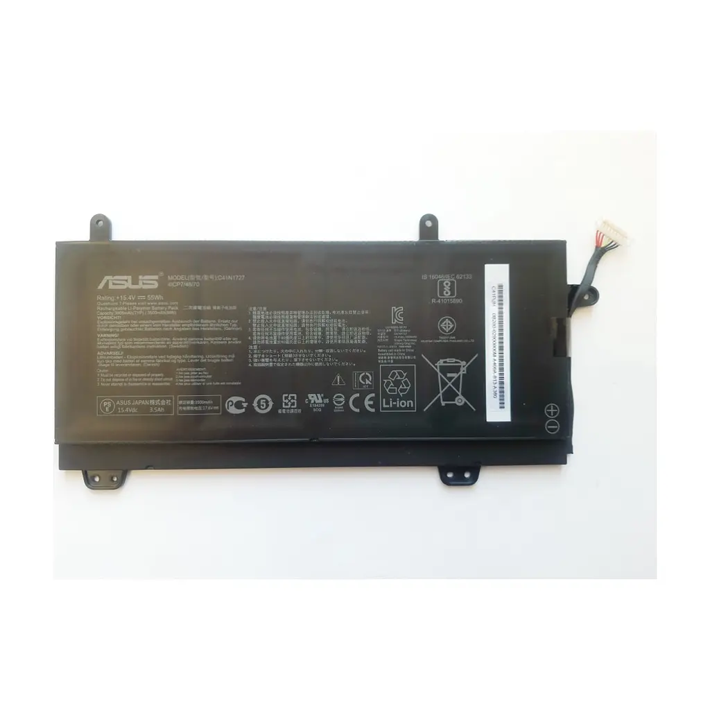 Акумулятор до ноутбука ASUS ROG Zephyrus GM501 C41N1727, 3605mAh (55Wh), 4cell, 15.4V, L (A47629)