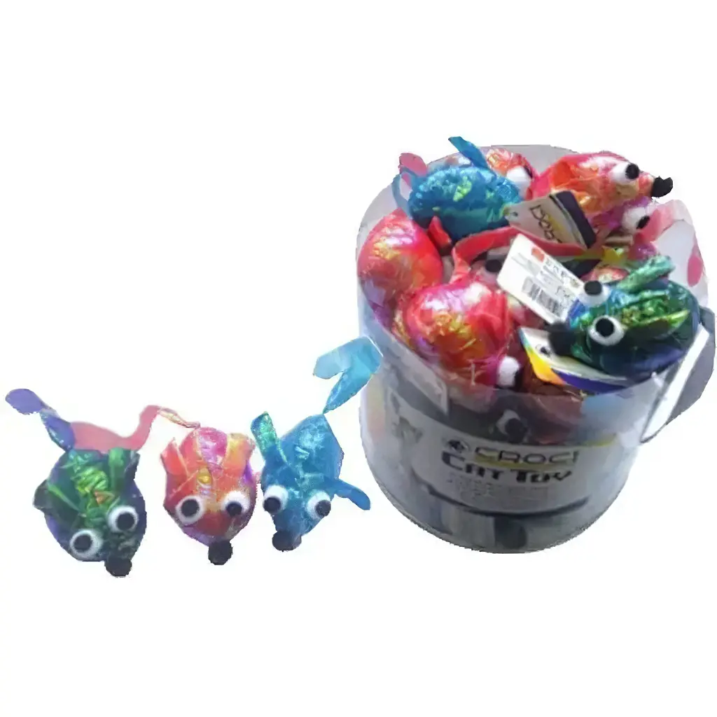 Іграшка для котів Croci Окаста миша 5 см 1 шт. в асортименті - фото 4