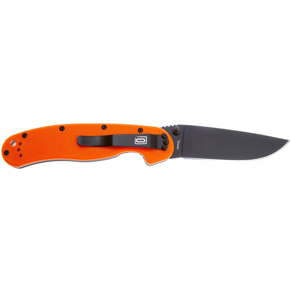 Нож Ontario Knife RAT I AUS-8 BB Orange - фото 2