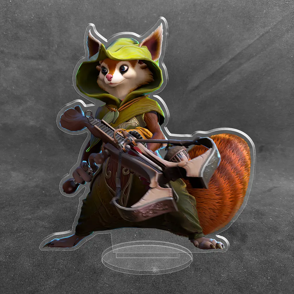 Акрилова колекційна фігурка Dota 2 (Hoodwink) 15 см - фото 2