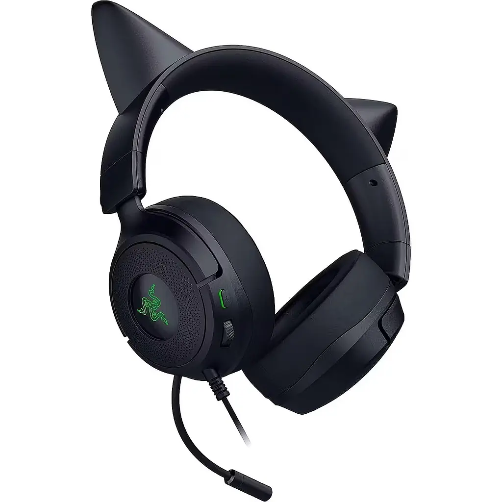 Навушники Razer Headset Kraken Kitty V3 X, mini-jack, 1.3m, black - фото 6