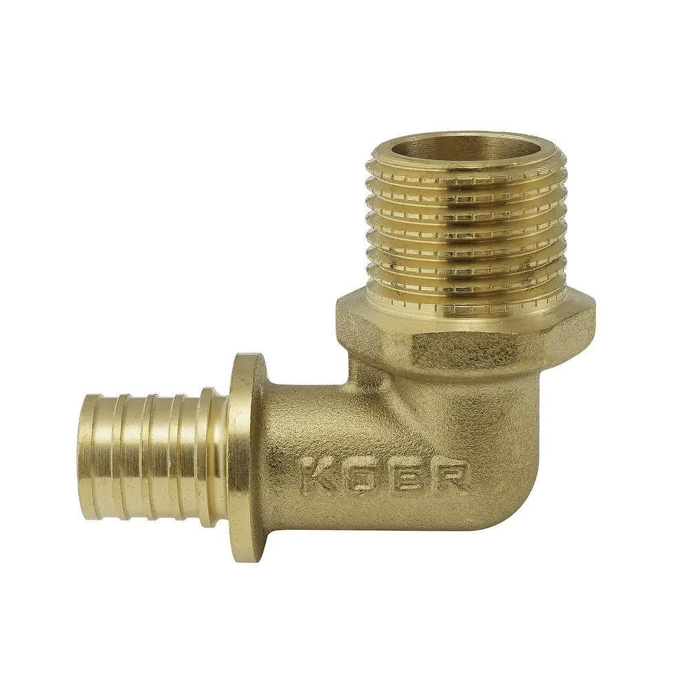 Кутник перехідний із ЗР Koer Ka.L06M-16 - 16(2.2mm) x 1/2"M KR4874 - фото 3