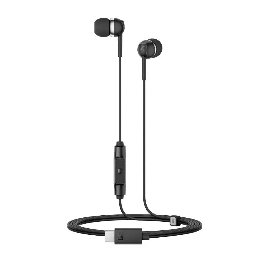 Навушники внутрішньоканальні Sennheiser CX80-U Type-C Black