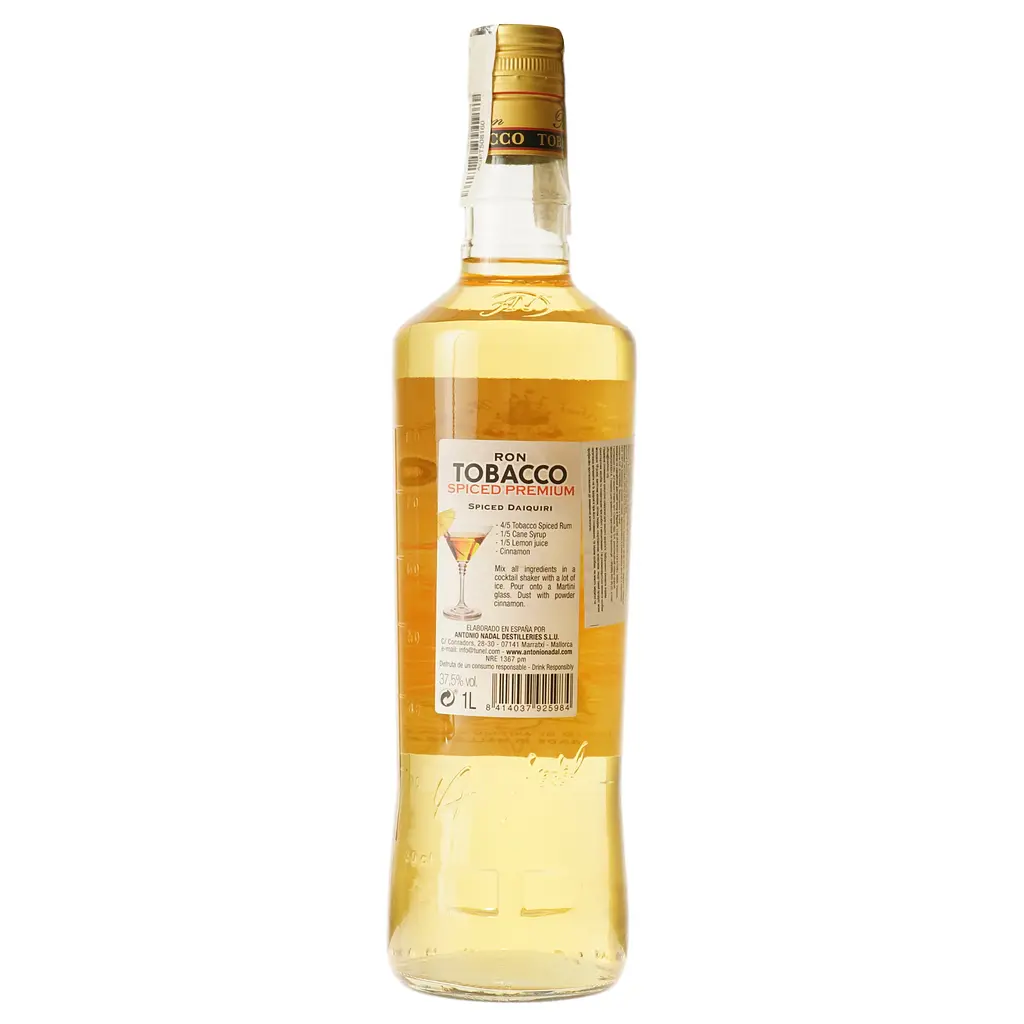 Уцінка. Ром Tobacco Spiced 37.5% 1 л - фото 4