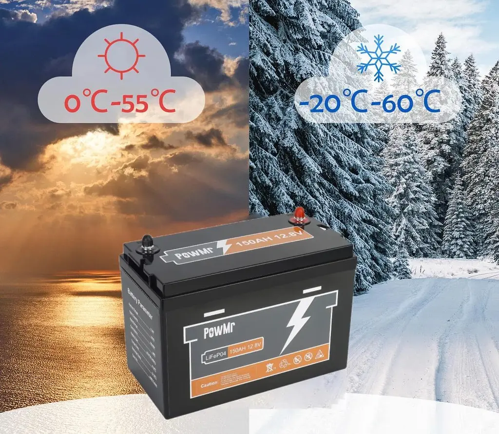 Аккумулятор LiFePO4 150Ah — PowMr POW-150AH-12.8V 12.8V 6000 циклов - фото 6