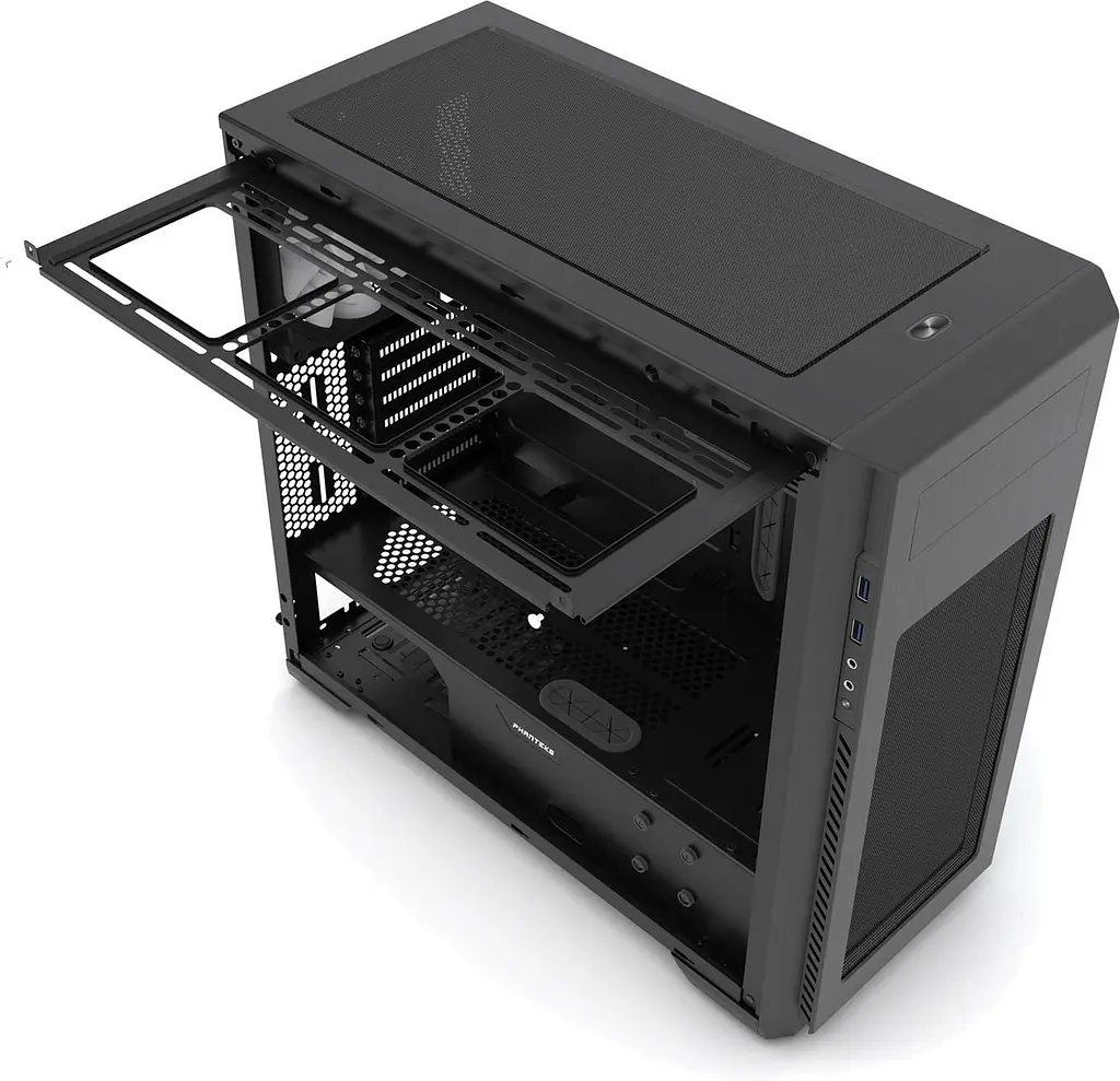 Корпус Phanteks Enthoo Pro M Tempered Glass (PH-ES515PTG_BK) Без БП Б/в - фото 9