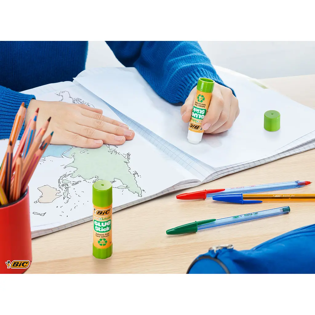 Клей-карандаш BIC ECOlutions Glue Stick, 8 г, 1 шт. (9211871) - фото 2