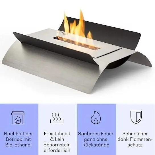 Камин этаноловый Klarstein Phantasma Graca (10035456) - фото 3