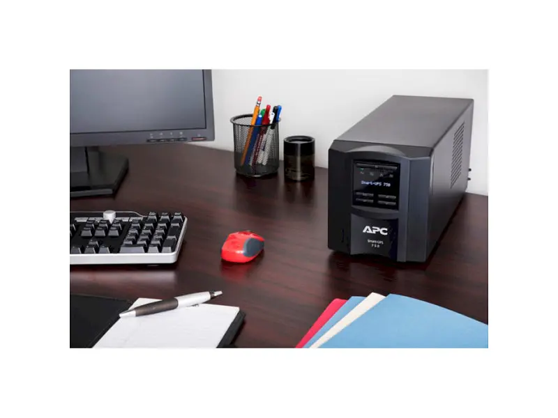 Лінійно-інтерактивний ДБЖ APC Smart-UPS 750VA 230V LCD IEC w/SmartConnect (SMT750IC) - фото 3