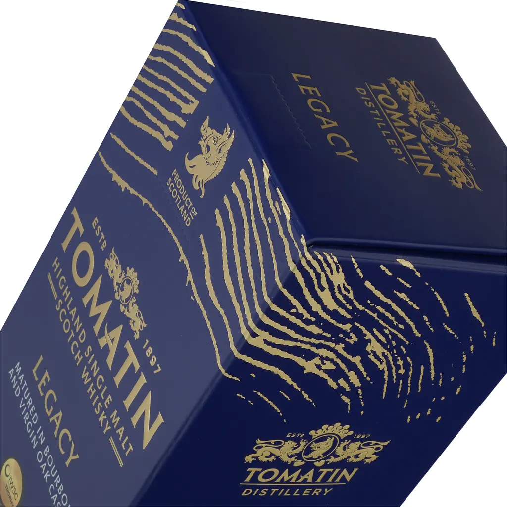 Віскі Tomatin Legacy в подарунковій упаковці 43% 0.7 л - фото 7