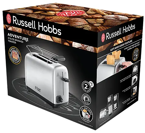 Тостер Russell Hobbs 24080-56 Adventure (6489052) - фото 3