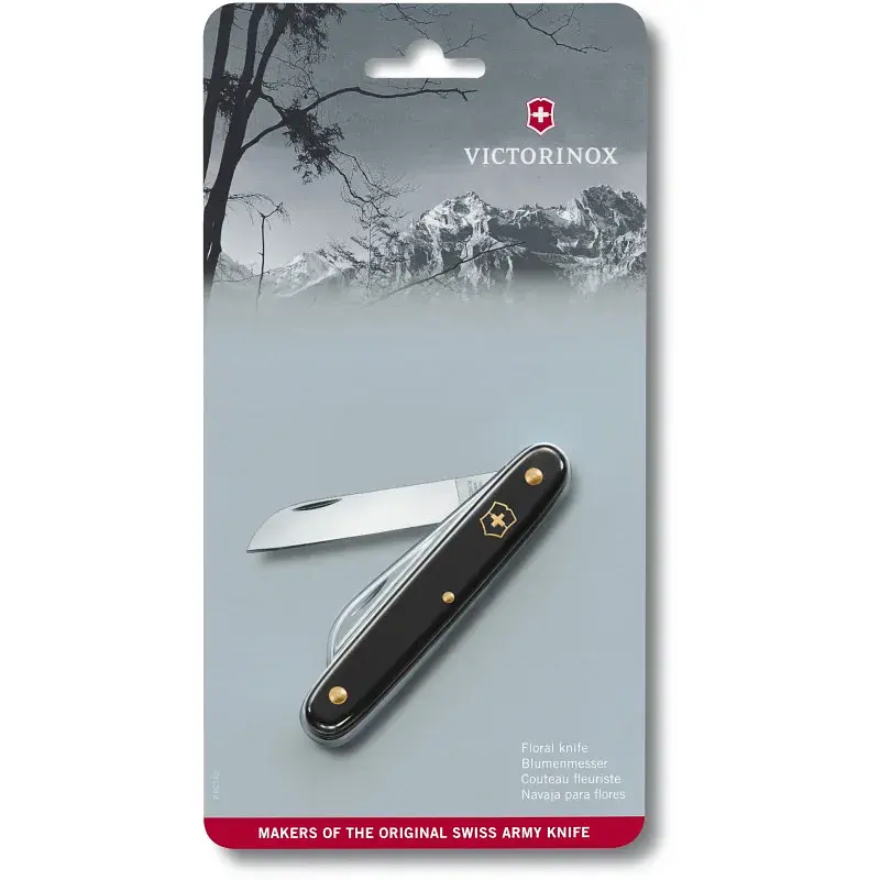 Ніж Victorinox Floral Matt Black Blister (3.9050.3B1) - фото 3