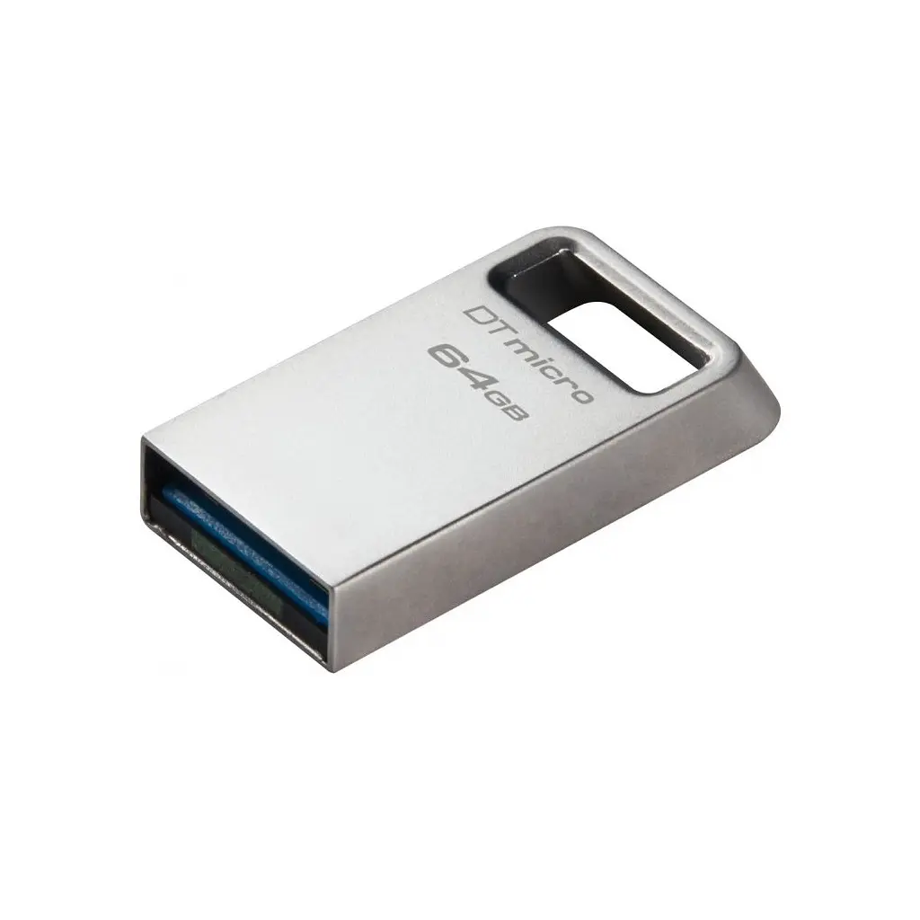 USB флеш накопитель Kingston 64GB DataTraveler Micro USB 3.2 (DTMC3G2/64GB) - фото 2