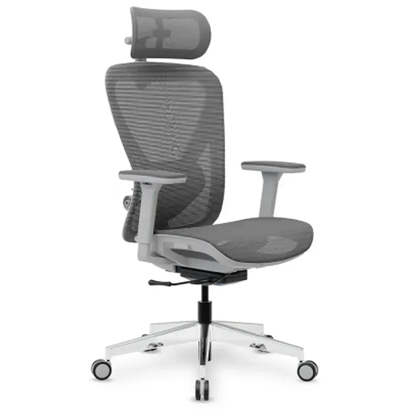 Офісне крісло Mealux Q1 Air Grey (HF-Q1 M/G) - фото 8