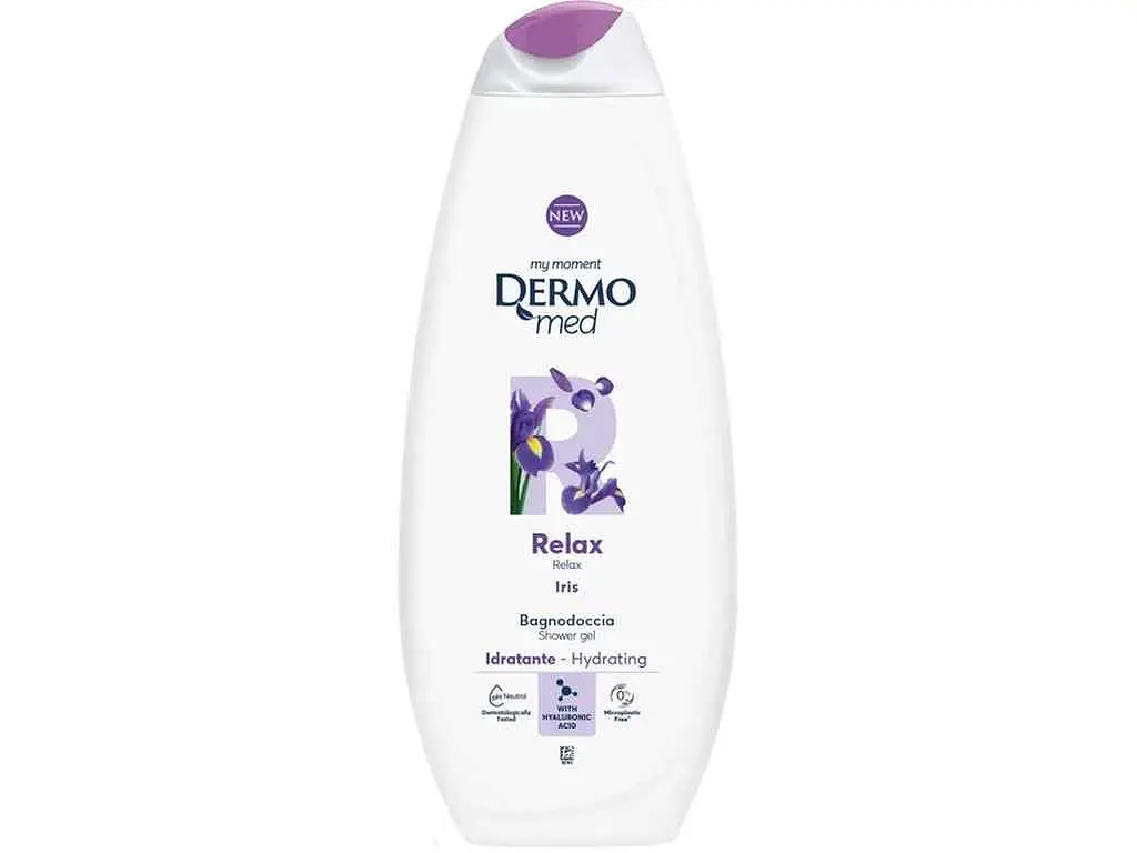 Гель для душу DERMOMED 750мл Iris Relax