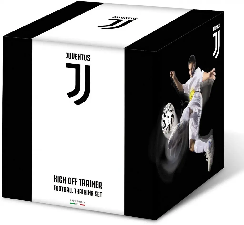 Футбольний м'яч для тренування ударів Mondo FC Juventus, 23 см (28605) - фото 3