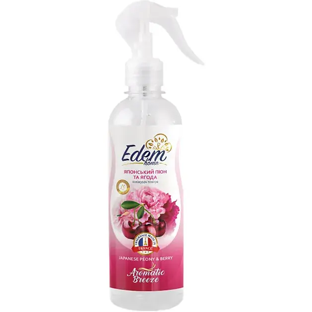 Освіжувач повітря Edem Home Aromatic Breeze японський піон та ягода 420 мл - фото 1