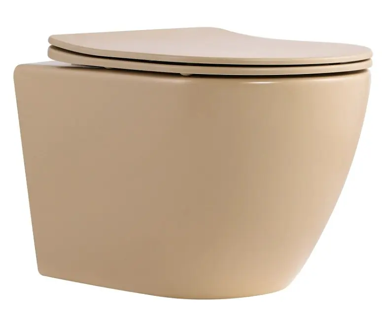Унітаз підвісний Qtap Robin Ultra Quiet, з сидінням Slim Duroplast/ Soft-close/ Quick relase QT13332381АSSB - фото 1