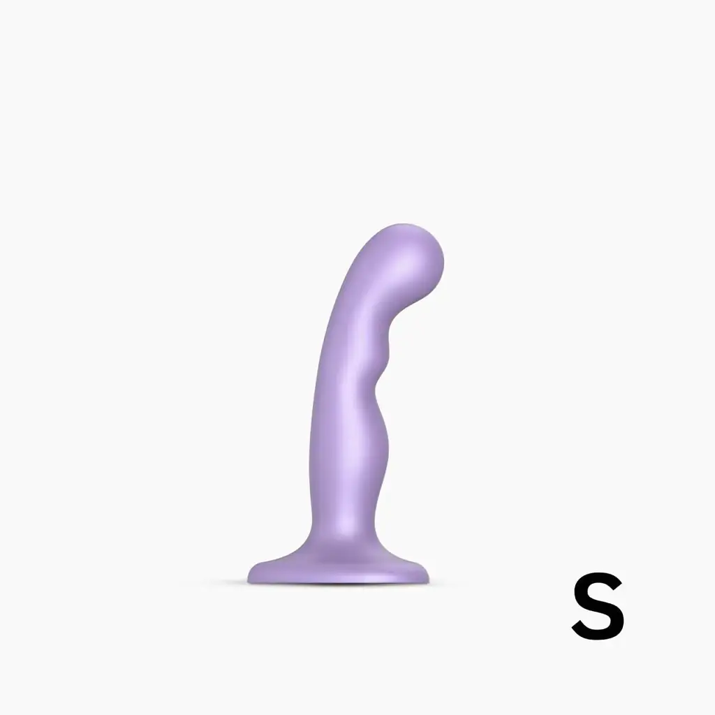 Насадка для страпону Strap-On-Me Dildo Plug P&G Lilas Metallic S - фото 2