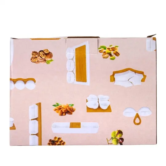 Набір чашок Elisey Серце з бамбуковою підставкою 16 см (9184-009) білий з коричневим       - фото 5