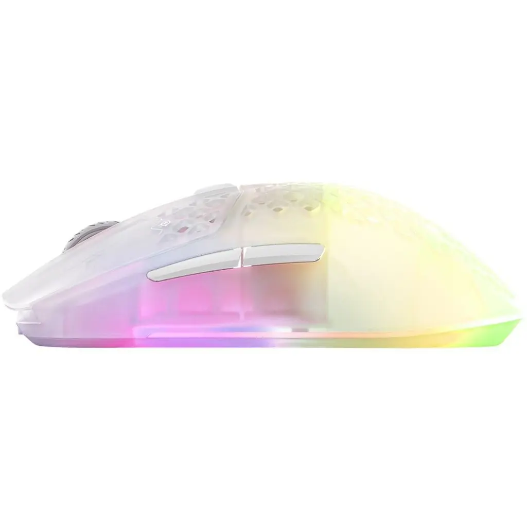 Комп'ютерна мишка SteelSeries Aerox 3 Wireless Ghost RGB 18000dpi. 6кн. прозора (62610) - фото 4