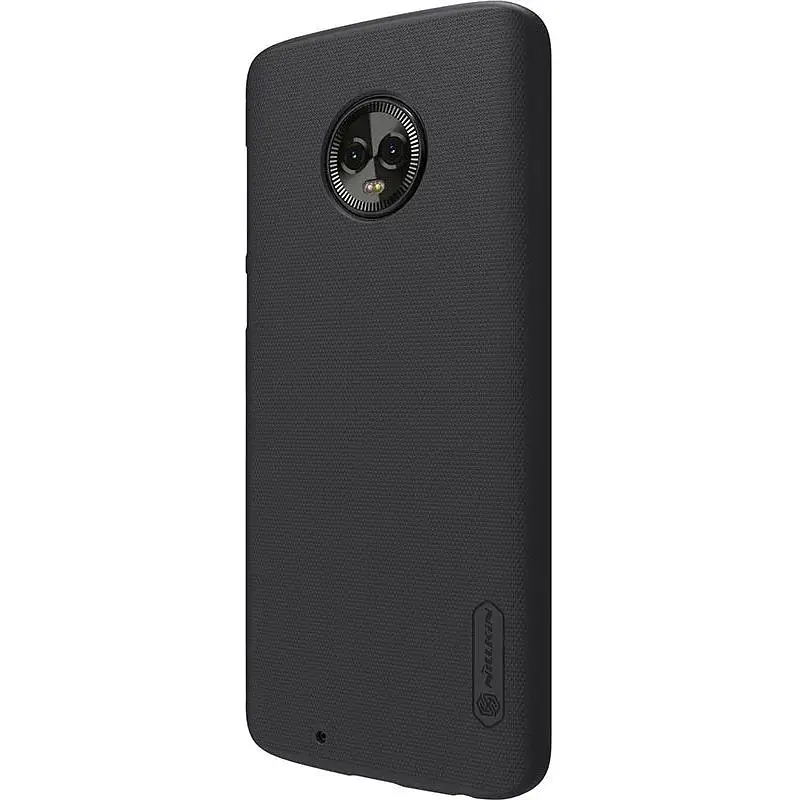 Чохол-накладка Nillkin Super Frosted Shield Motorola Moto G6 Black - фото 4