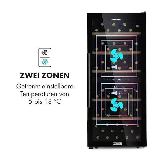 Винний холодильник Klarstein Barossa 102 Duo (10032921) - фото 5