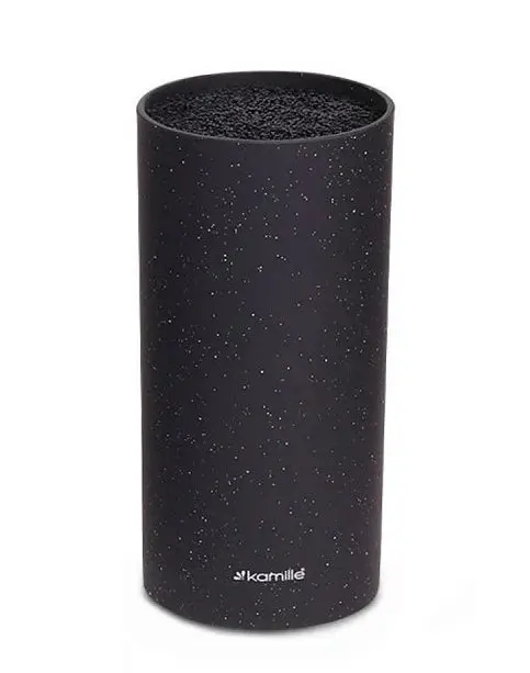Підставка для ножів Kamille КМ-7605 black