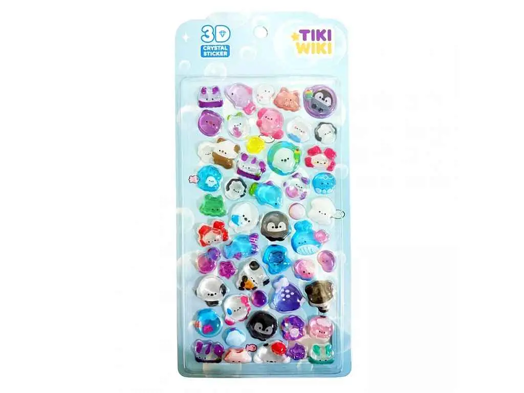 Набір наліпок TIKI WIKI Crystal 3D Море S2