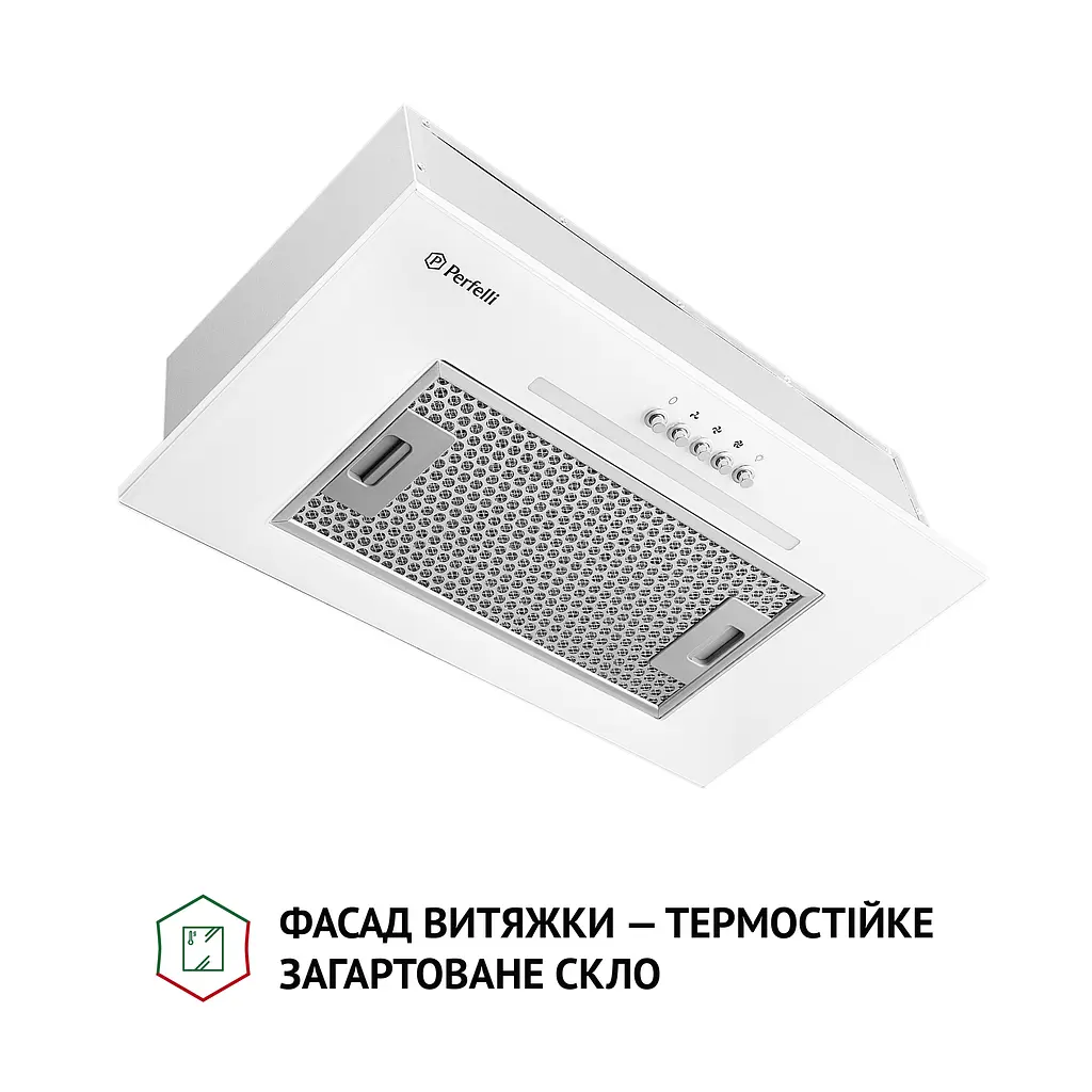 Витяжка повновбудована PERFELLI BI 5256 WH 700 LED - фото 2