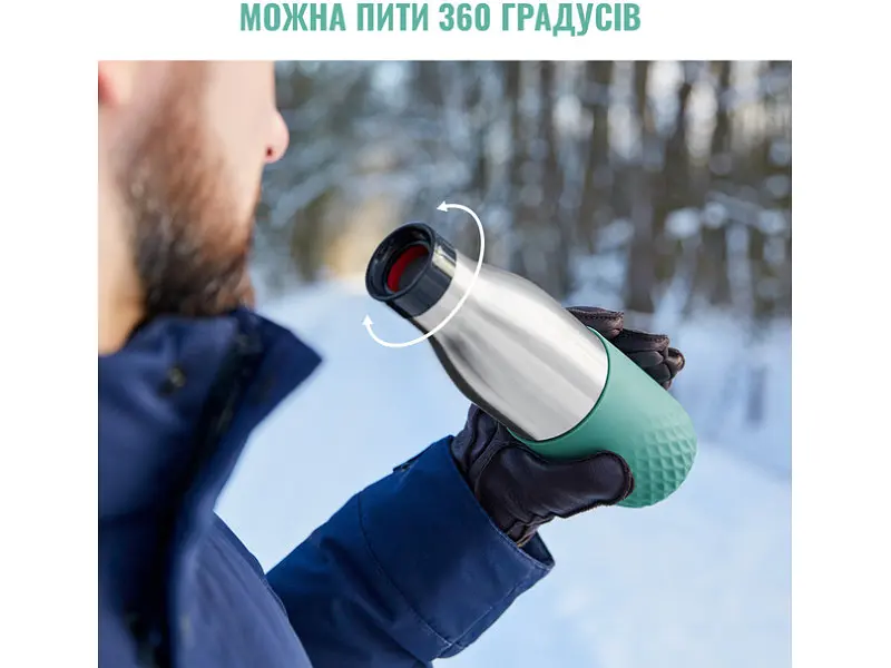Термопляшка Tefal Bludrop soft touch 700 мл (N3111210) - фото 7