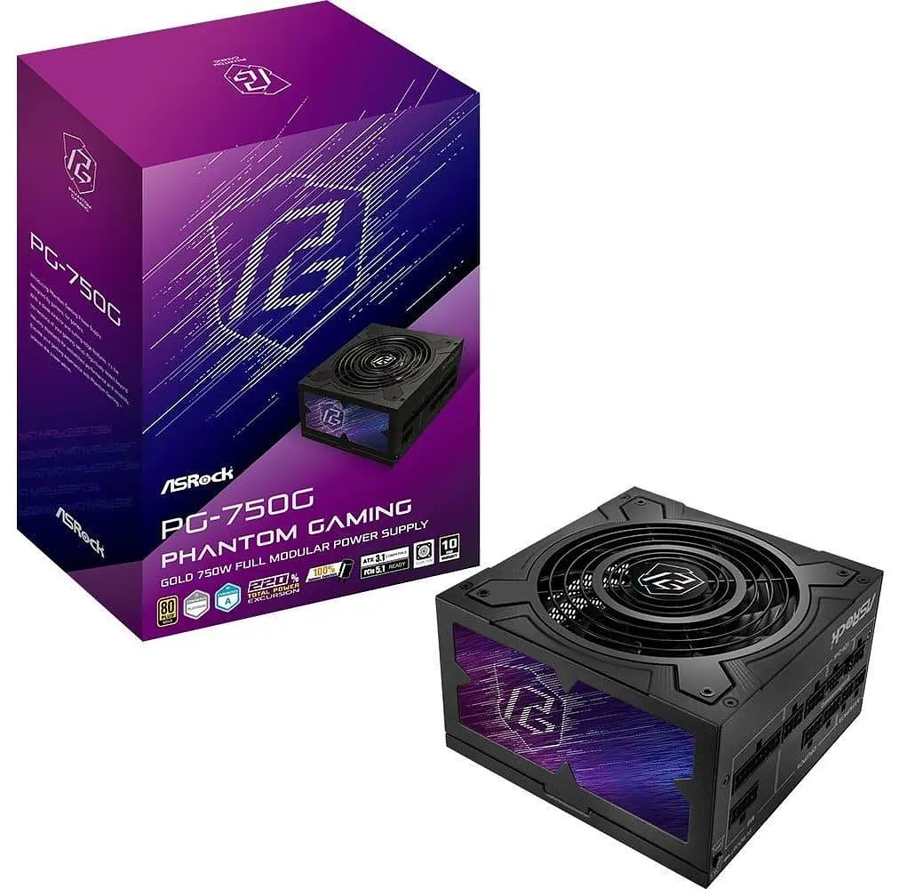 Блок питания ASRock Phantom Gaming 750W (PG-750G) - фото 7