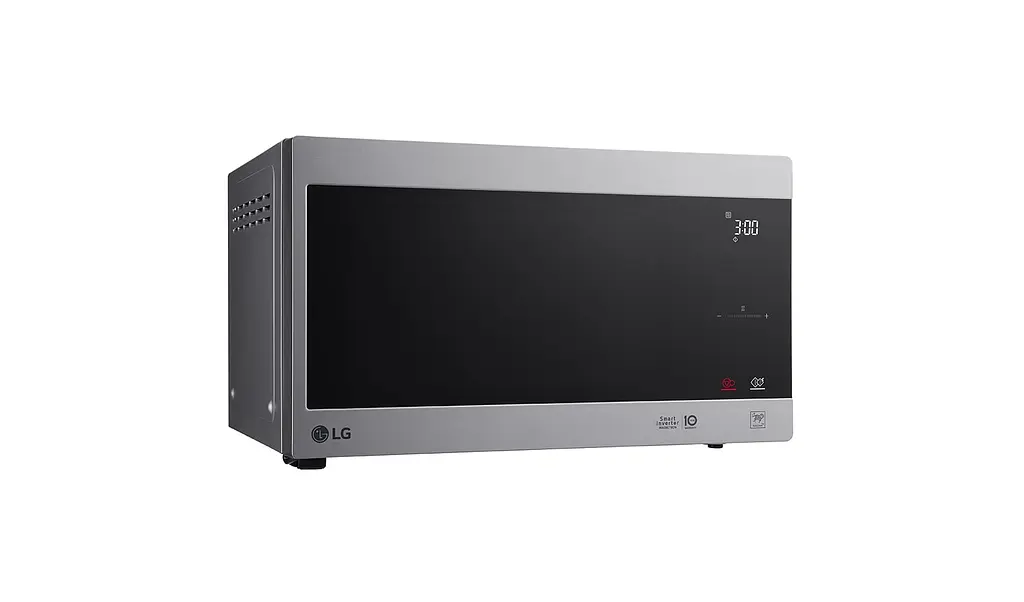 Микроволновая печь LG 25л электронное управление 1000Вт гриль серебристый дисплей - фото 2