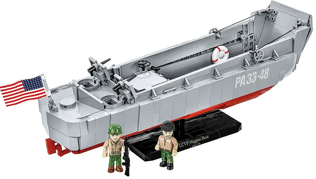 Конструктор детский Корабль LCVP Higgins Boat Cobi 4849 - фото 3