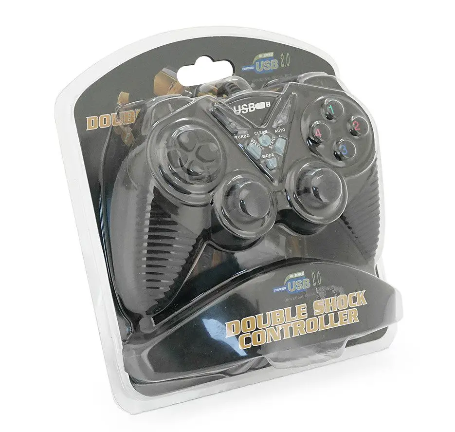 Геймпад USB джойстик ПК Voltronic DualShock USB908 Black - фото 4