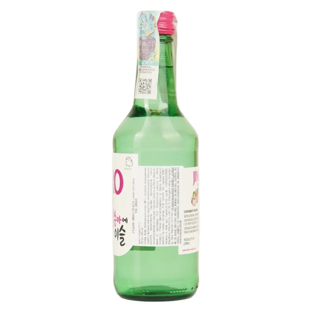 Соджу Jinro Peach Soju 13% 0.36 л - фото 2