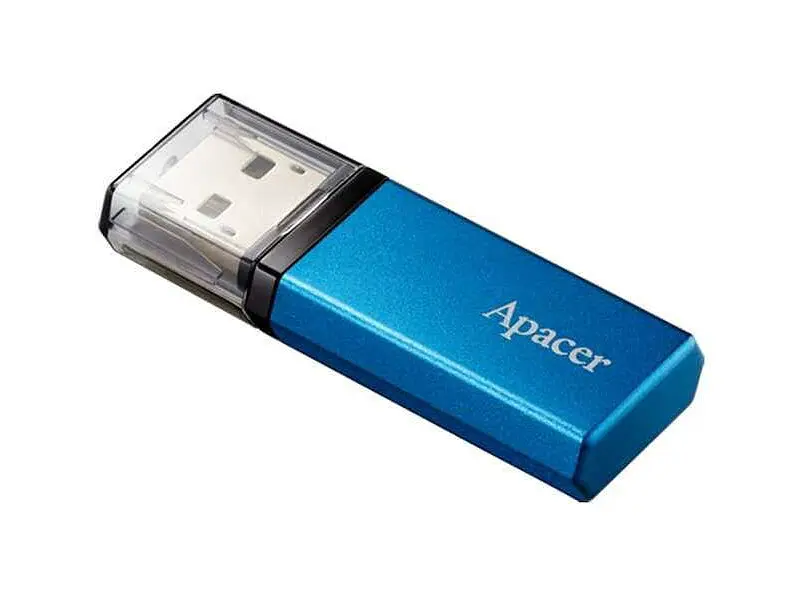 USB флеш накопичувач Apacer 32 GB AH25C Ocean Blue (AP32GAH25CU-1) - фото 2