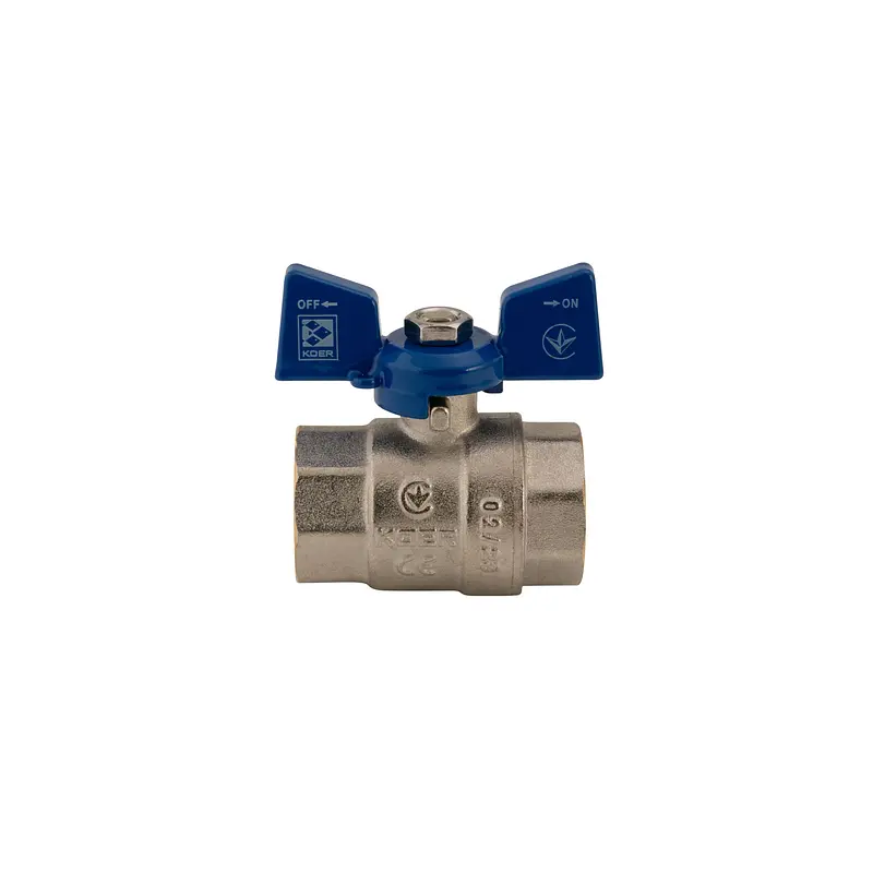Кран кульовий Koer 3/4" ГГМ (KR.217.B) синій KR2720 - фото 4