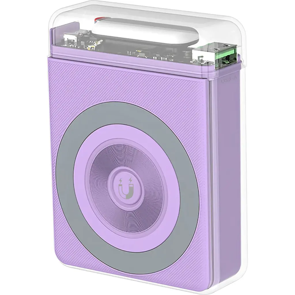 Зовнішній акумулятор XO PR226 10000mAh 15W Purple [120540] - фото 2